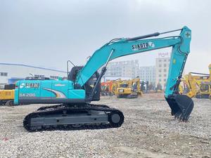 รถขุดโคเบลโก้ SK200 มือสอง น้ำหนัก 20 ตัน ระบบไฮดรอลิก แบบตีนตะขาบ พร้อมขาย - Product Image 3