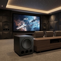 Système de cinéma maison haut de gamme 7.1 canaux : Solution complète incluant enceintes, amplificateurs, traitement du signal et infrastructure