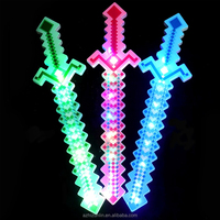 Espadas de Juguete con Luces LED RGB Intermitentes para Halloween y Navidad, Regalo para Fiestas de Cumpleaños Infantiles, Venta al Por Mayor