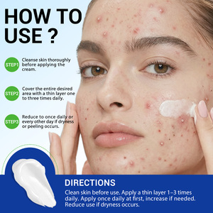 YECUCE 120g Crème Traitante Anti-Démangeaisons et Renouvellement Cutané pour la Foliculite, Soin Anti-Acné pour Cuir Chevelu, Visage et Corps, Contre les Rougeurs et les Bosses - Product Image 6