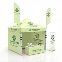 Nouvelle Tente Pop-up Personnalisée 2025, 40mm Hexagonale en Aluminium, 10x10, Toile Oxford 600D, pour Événements Promotionnels, Affaires, Fêtes, Sports, Chapiteau, Gazebo