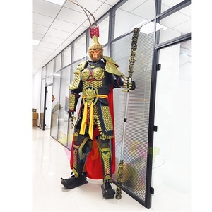 Disfraces <span class=keywords><strong>de</strong></span> Robot para Cosplay <span class=keywords><strong>de</strong></span> Carnaval Nanchi, Disfraces <span class=keywords><strong>de</strong></span> Robot Realistas con Luces LED, Disfraces <span class=keywords><strong>de</strong></span> Mascota para Actuaciones en Amarillo y Azul - Product Image 3