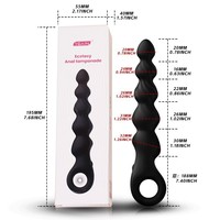 Machine de masturbation masculine à billes, forte vibration, 12 fréquences, masseur de prostate à billes pour l'extérieur, articles sexuels pour adultes