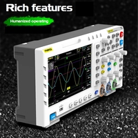 FNIRSI 1014d+P4100 Osciloscopio Digital y Generador de Señales 2 en 1 de Doble Canal 100MHz 1GS/s