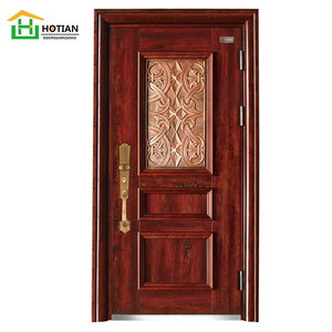 Modèles <span class=keywords><strong>de</strong></span> portes design luxueux et portes d'entrée en acier à calandre en fer à vendre conception <span class=keywords><strong>de</strong></span> portes simples en acier inoxydable - Product Image 2