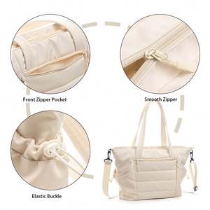 Paquete de 3 Bolsas de Pañales para Bebé de Gran Capacidad con Organizador para Cochecito, Bolsa de Mano para Mamá, Bolsas de Pañales Portátiles - Product Image 4