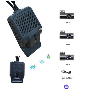 Dashcam 1CH 2CH 3CH 4CH 4G a Doppia Lente 1080p con Pulsante SOS, Opzioni ADAS e DMS, Registratore Video per Veicoli - Product Image 1