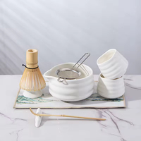Ensemble de fouets en bambou faits à la main, bol à matcha japonais, cuillère et support pour fouet, ensemble de matcha personnalisé pour la cérémonie