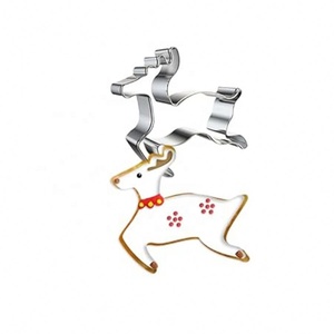 <span class=keywords><strong>Emporte</strong></span>-pièces en acier inoxydable en forme d'arbre de Noël, outils de pâtisserie élégants et créatifs, compatibles lave-vaisselle et micro-ondes - Product Image 1