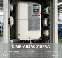 Variateur de fréquence vectoriel CIMR-AB2A 3,7 kW 17,5 A triphasé 220 V IP20 pour moteur AC, certifié CE