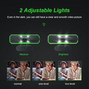Wholesale <strong>Cheap</strong> H782 FHD RGB Lights Live Show <strong>Web</strong> <strong>Camera</strong> 1080p Computer 60fps Webcam for Live Video Call - Product Image 6