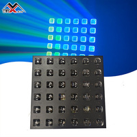 Panel cuadrado 36*15W RGBW DMX Bar Fondo 36 Led Matrix Light para iluminación de escenario