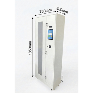 Armoire à clés intelligente 120 emplacements, coffre-fort de gestion électronique des clés RFID, système de contrôle des clés mural NFC par empreinte digitale et reconnaissance faciale - Product Image 3