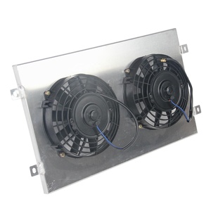 Radiateur + carénage + ventilateur en aluminium pour <span class=keywords><strong>Volkswagen</strong></span> Golf <span class=keywords><strong>MK1</strong></span> <span class=keywords><strong>CADDY</strong></span> SCIROCCO GTI SPEC / SE TOLEDO 1981-1999 réservoir d'eau-pièces auto - Product Image 4