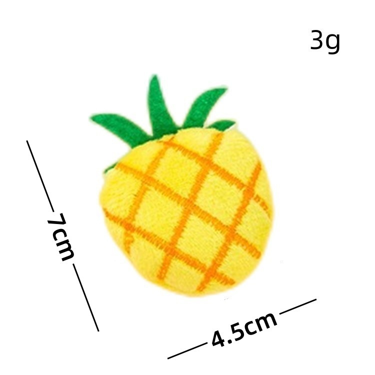 Muñeco de peluche de piña