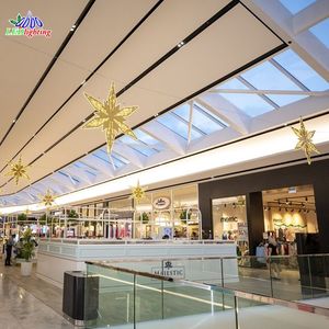 Étoile Motif Lumière LED Décoration de Noël Extérieur Intérieur Étanche 3D Vacances Xmas Party <span class=keywords><strong>Mariage</strong></span> Festival Jardin Décor Éclairage - Product Image 3
