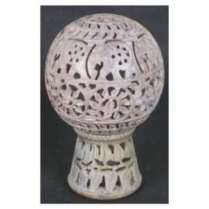 เชิงเทียนแกะสลักหินสบู่ราคาแพง - Product Image 1