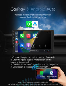 Reproductor de Audio para Auto 2 Din con GPS, Radio FM, Pantalla Táctil de 7/9/10.1 Pulgadas, Android, 2G 32G, 6580, la Mejor Opción, con Carplay - Product Image 4