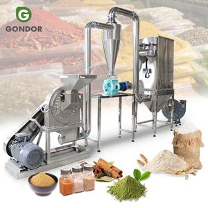 เครื่องบดผงมะเขือเทศ โหระพา ยี่หร่า เครื่องเทศ อาหารแห้ง สำหรับอุตสาหกรรม แป้งมันฝรั่ง บดละเอียดพิเศษ - Product Image 1