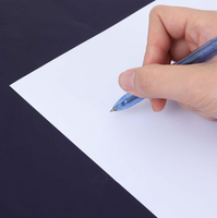 Offre Spéciale Double Face Bleu A4 Taille Transfert Traçage Graphite Papier Carbone Papier pour Bureau Fournitures Scolaires