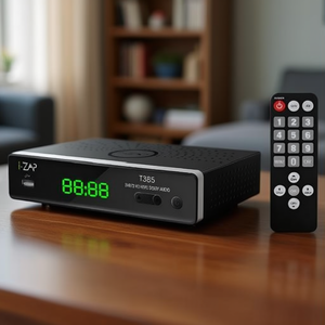 กล่องรับสัญญาณ DVB-T2 สีดำ รุ่น T385 DVB-T2 - Product Image 3