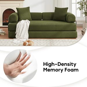 <span class=keywords><strong>Canapé</strong></span>-<span class=keywords><strong>lit</strong></span> en mousse rétractable 2 places avec fonction <span class=keywords><strong>lit</strong></span>, forme en L, vert, <span class=keywords><strong>canapé</strong></span>-<span class=keywords><strong>lit</strong></span> convertible 2 places, <span class=keywords><strong>canapé</strong></span>-<span class=keywords><strong>lit</strong></span> pliable - Product Image 4