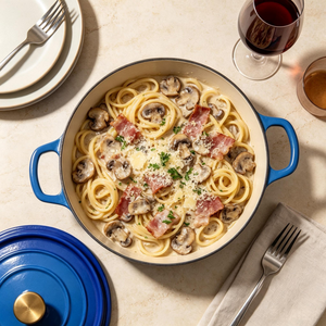 Casserole <span class=keywords><strong>en</strong></span> <span class=keywords><strong>fonte</strong></span> émaillée professionnelle avec logo personnalisé, robuste, compatible lave-vaisselle, pour hôtel et restaurant - Product Image 3