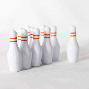 Accessoires et modèles de scène de sport en plein air pour maison de poupée, mini boule de <span class=keywords><strong>bowling</strong></span> - Product Image 4