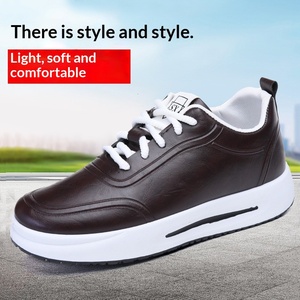Zapatos de Hombre con Suela Gruesa para Primavera/Otoño 2026, Zapatillas Deportivas Versátiles de Color Sólido, Calzado Deportivo Casual con Suela Suave para Uso Diario - Product Image 3
