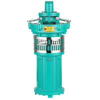 Pompe submersible multi-étages en fonte OEM QY à immersion dans l'huile, triphasée, pour irrigation agricole, grand débit, 4/6/8 pouces