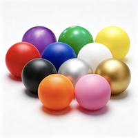 Grand stock de balles anti-stress rondes en mousse PU de haute qualité, diamètre 63 mm, jouets promotionnels à presser
