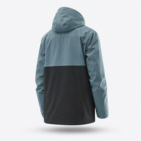 Veste Anorak Personnalisée Imperméable Coupe-Vent Respirante Colorblock à Capuche Pull-over Hiver Sports de Neige Vêtements d'extérieur pour Hommes et Femmes
