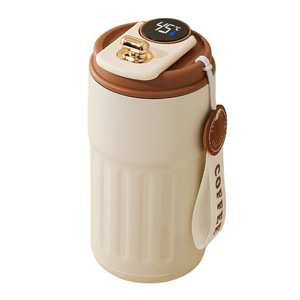 Smart Temperature Display <b>Thermos</b> Mug 316 Stainless Steel With Digital Screen Portable Coffee <b>Bottle</b> For On The Go Use - Product Image 1