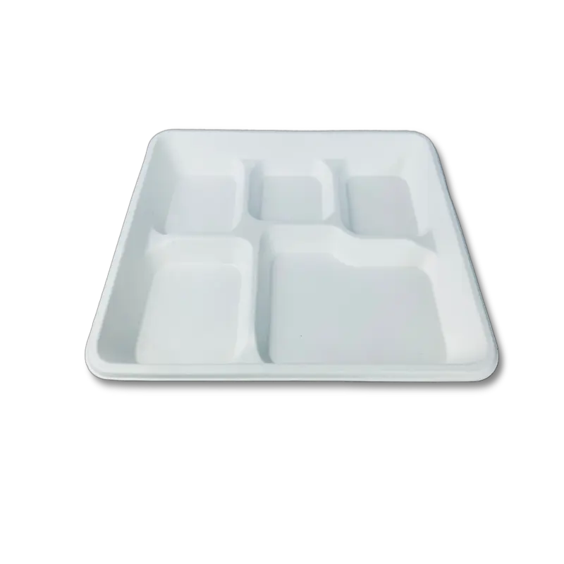 Fabriek Hete Verkoop Suikerriet Bagasse Pulp Wegwerp Lunch Voedsel Container Doos