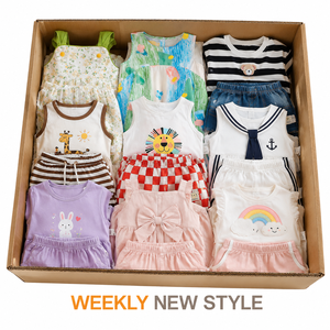 Conjuntos de Ropa de 2 Piezas para Niños, Ropa de Verano, Kits de Moda Infantil, Ropa Casual Unisex para Niños Pequeños de Diferentes Tallas - Product Image 1