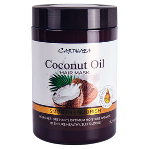 Mascarilla capilar natural de coco para hidratación profunda y reparación del cabello seco y dañado - Product Image 6