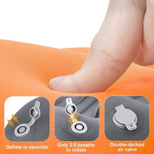 Almohada de Camping Suave y Compresible 2025, Almohada de Viaje Inflable Portátil para Campamento, Deportes, Senderismo y Excursionismo - Product Image 5