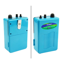 Sunsun SOBO — diffuseur d'air Portable pour Aquarium, petite pompe à oxygène DC, silencieuse, fonctionnement à piles