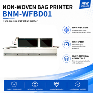 Stampante UV Inkjet a Passaggio Singolo per Nuovi Materiali: Cartone Bianco Flessibile, Tessuto Non Tessuto, <span class=keywords><strong>Tela</strong></span>, Film Perlato, Sacchetti a Bolle - Larghezza e Spessore Personalizzabili - Product Image 2