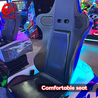 Machine de jeu d'arcade dynamique de tir en anglais à monnayeur, simulateur de vol somatosensoriel en métal