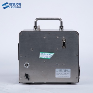 LASENSOR의 LPC-S101 휴대용 입자 계수기 6채널 2.83L/분 유량 7인치 터치 컬러 스크린 5시간 배터리 수명 316L - Product Image 2