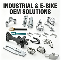 Services de forgeage sur mesure pour les pièces de cadre et de transmission de vélo avec surface anodisée CNC, usine OEM certifiée IATF 16949