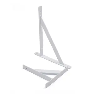 Soporte de estante Triangular de alta resistencia, tipo T, con recubrimiento de polvo pesado, gran oferta