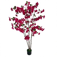 Nouvelles fleurs décoratives, couronnes et plantes artificielles en bougainvillier, arrangements floraux pour mariage