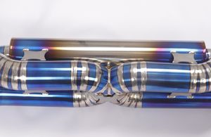 ポルシェ 911 991/991.1 ターボ 3.8T 2012-2015年式用 チタン合金製 キャットバック エキゾーストパイプシステム マフラー - Product Image 5