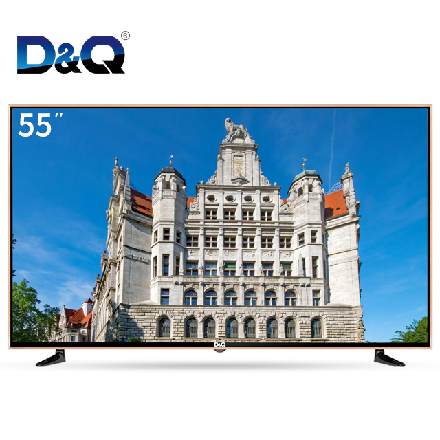 Китай специальное закаленное стекло led телевизор 4K HDR телевизор 55 дюймов смарт-телевизор с настенным креплением или базой