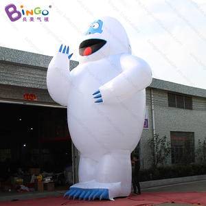 Noel şişme açık dekorasyon kar dekor büyük buz canavar dev şişme noel kardan adam canavar - Product Image 3