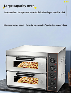 Forno Completamente Automatico a Singolo o Doppio Strato per <span class=keywords><strong>Pizza</strong></span>, Torte, Pane, Crostate all'Uovo, Ostriche - Product Image 2
