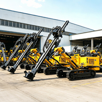 Machine de forage hydraulique DTH sur chenilles, automatique et portable, pour l'exploitation minière, fabriquée en Chine