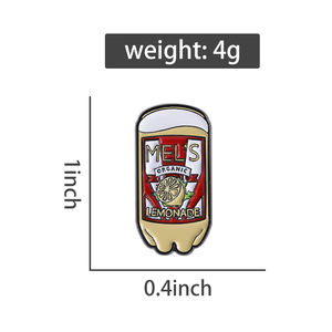 Pin <span class=keywords><strong>de</strong></span> esmalte <span class=keywords><strong>de</strong></span> limonada orgánica Mel Is, broche <span class=keywords><strong>de</strong></span> cita divertida, tema <span class=keywords><strong>de</strong></span> <span class=keywords><strong>comedia</strong></span> familiar, insignia <span class=keywords><strong>de</strong></span> solapa, regalo <span class=keywords><strong>de</strong></span> joyería para amigos - Product Image 6